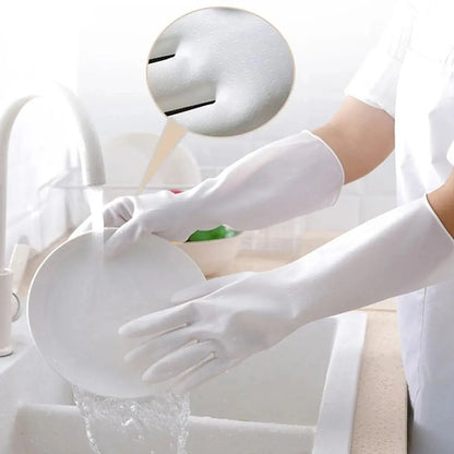 Waterproof Rubber Latex Housework Cleaning Gloves