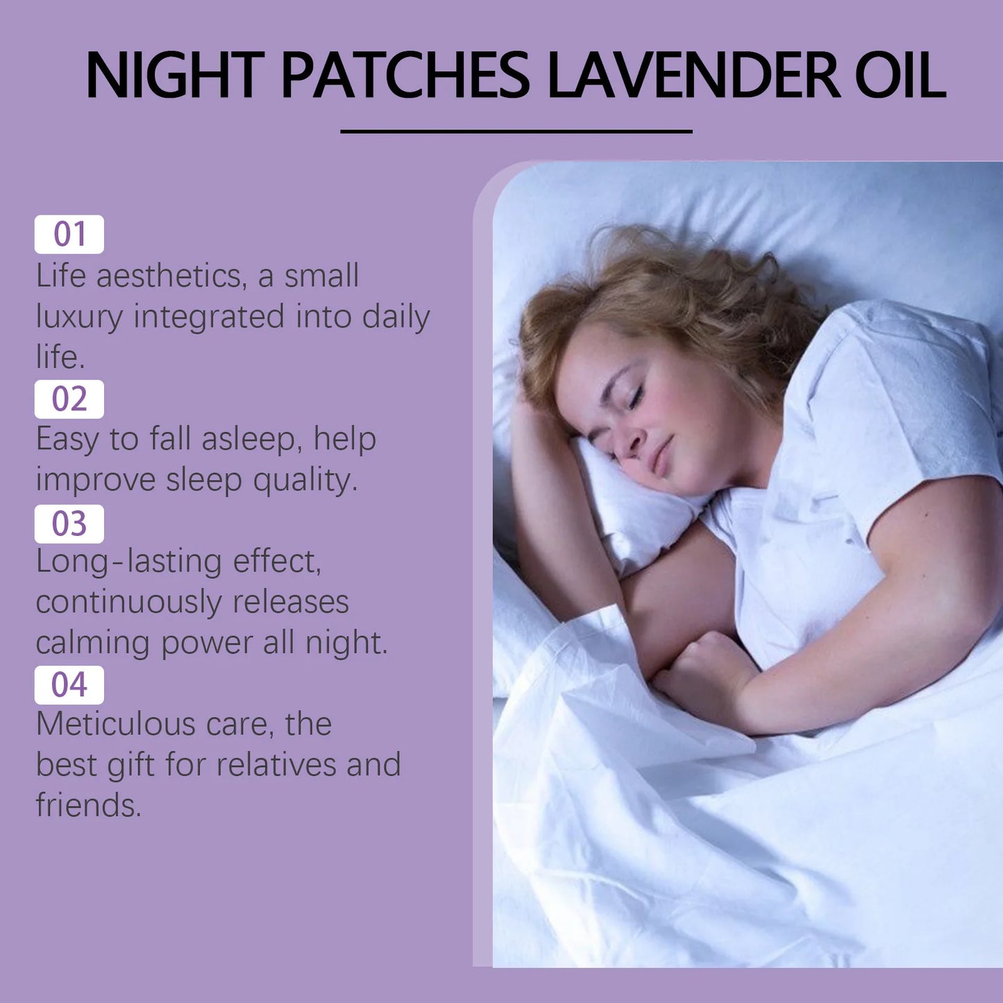 Sleep Aid Patches Calming Nerve Relieve Stress Anxiety