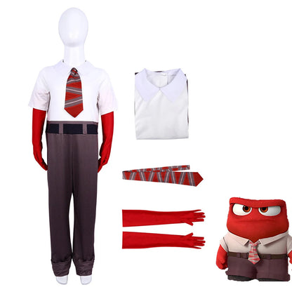 Anime Movie Inside Out Joy Cospaly Costume Disgust