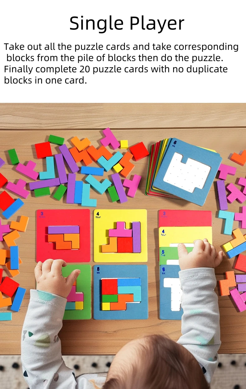 3D Puzzle Two-person Interactive Desktop Game