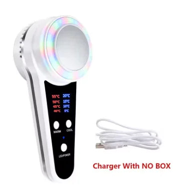 Hot Cold Hammer Cryotherapy Face Care Device Blue Photon