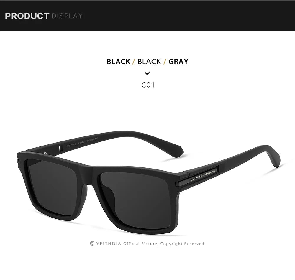 Outdoor Sports Polarized Men's Sunglasses UV Resistant