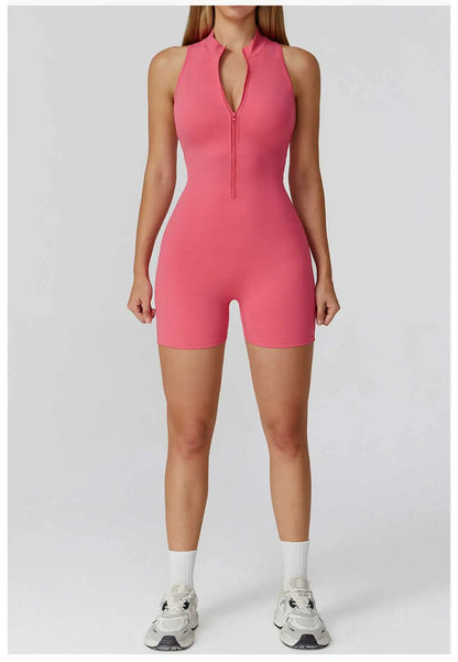 Scrunch Sports Overalls Gym Jumpsuit Women's Fitness