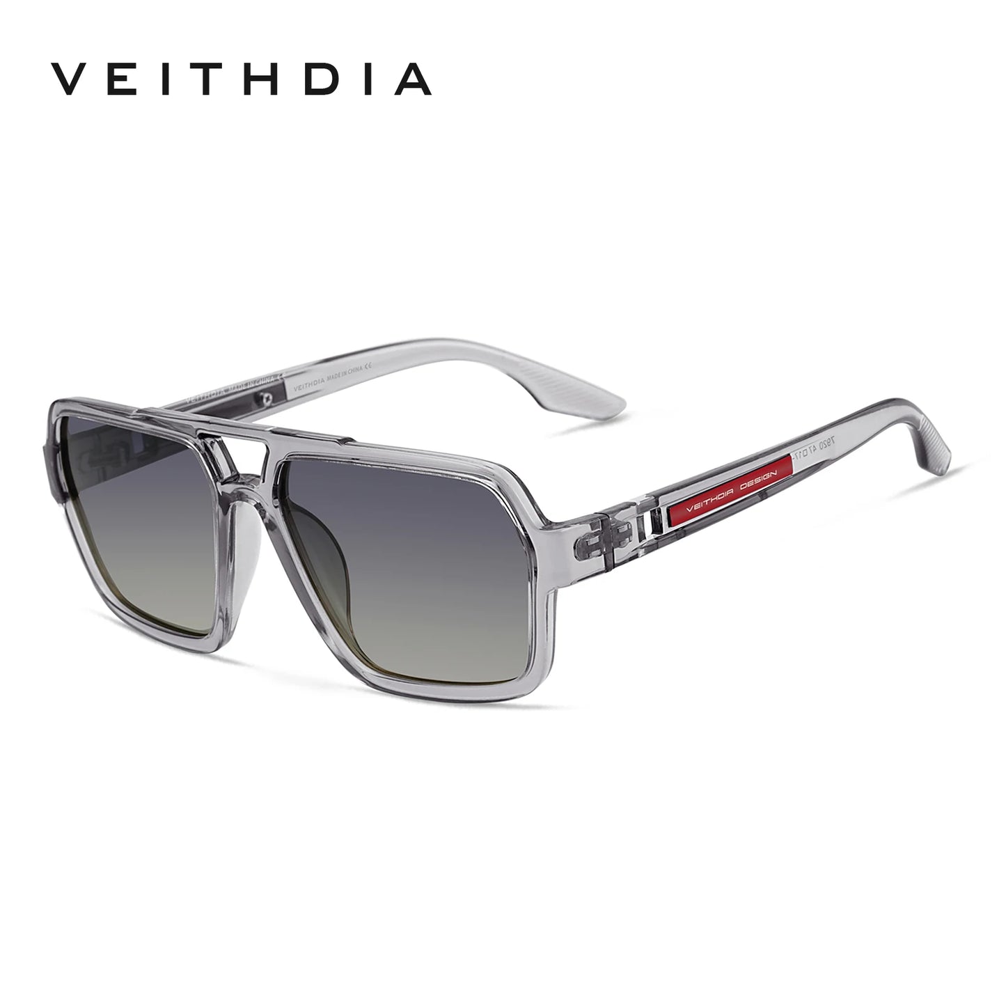 New Arrival Square Sunglasses TR90 Frame Glasses Photochromic
