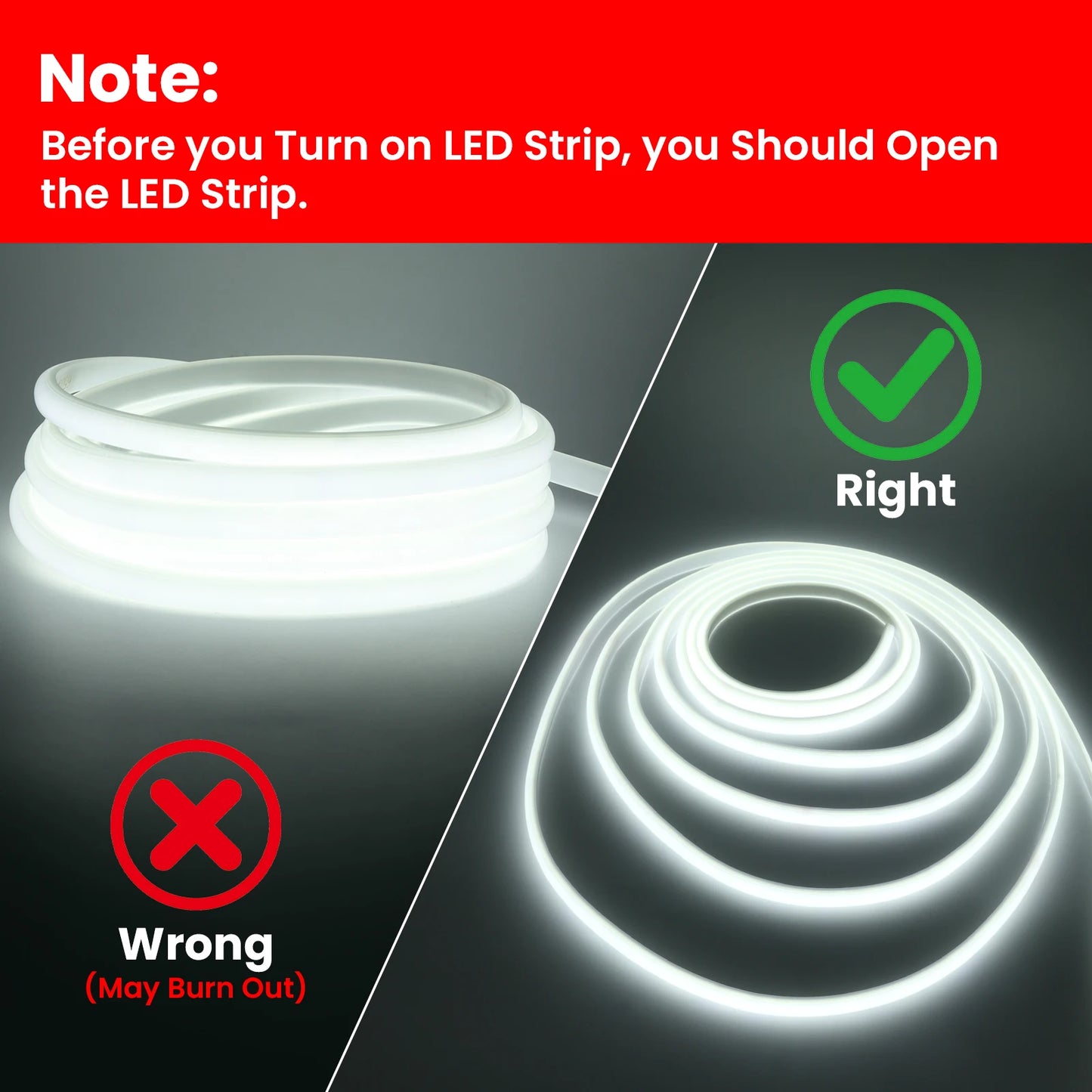 Waterproof Cuttable Flexible Ribbon LED Neon Light