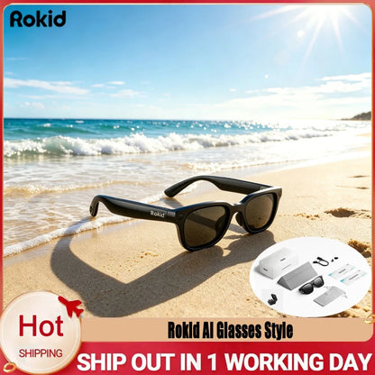 AI Glasses Style 38.5g Ultra-Light All-in-One AI Glasses