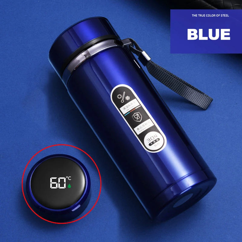 Stainless Steel Thermos Bottle with LED Temperature Bottle