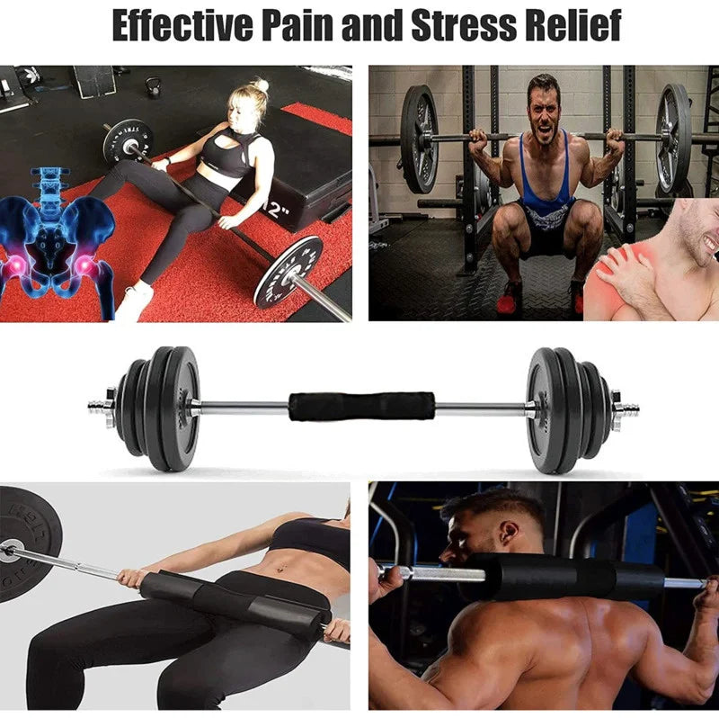 Barbell Pad for Hip Thrust Squat,Non‑Slip Thick Foam