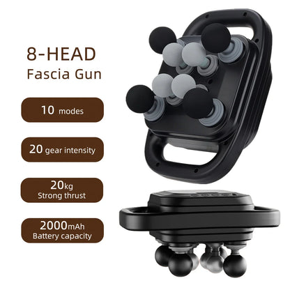42-Heads Fascia Gun High-Frequency Vibration Body Massage