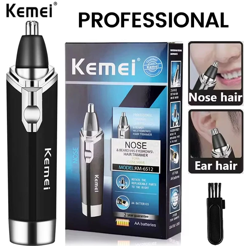 Kemei Nose Hair Trimmer Mens Beard Trimer Hair Removal
