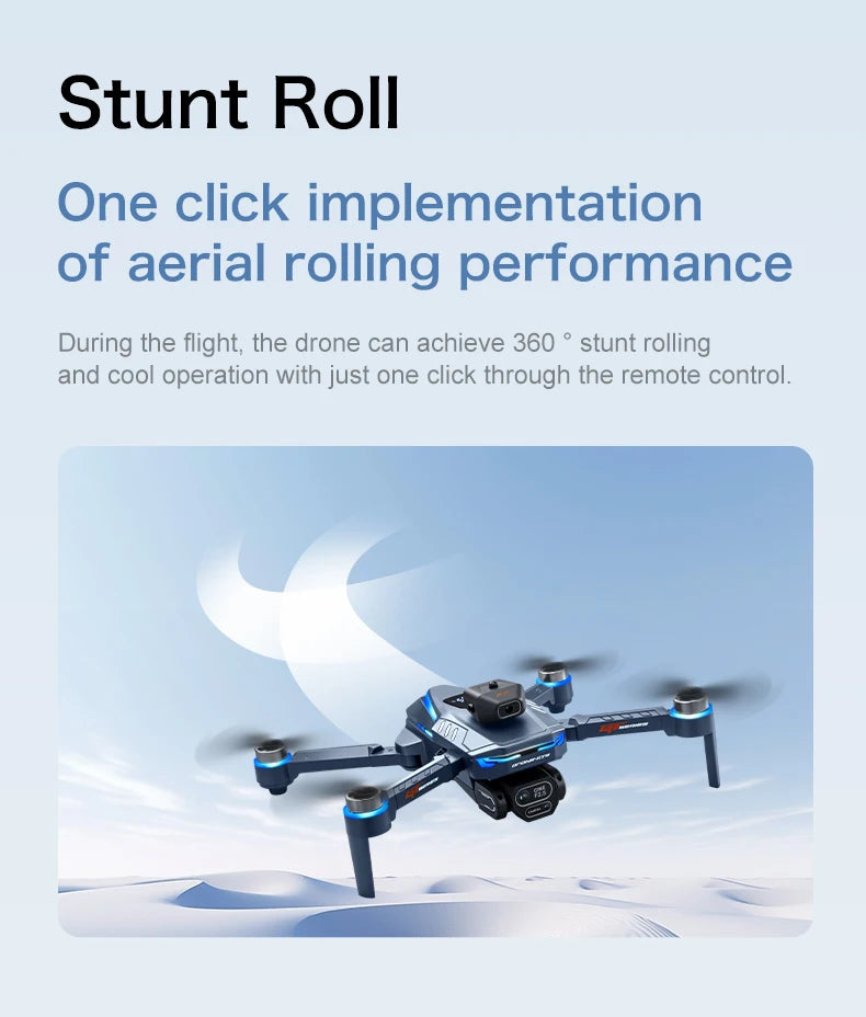 New GT8 Drone GPS 8K Professional HD 360° Dual Cameras