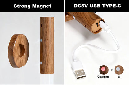 LED Intelligen Sense Light Magnetic Charging Imitation