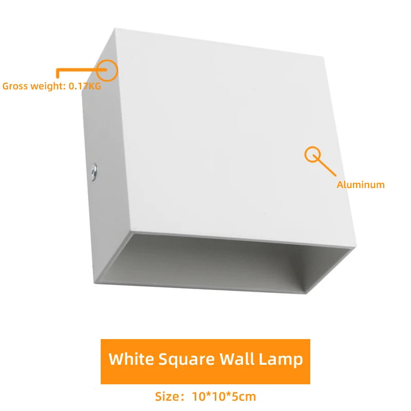 LED Wall Sconces 6W Modern Indoor Wall Lamp Decor