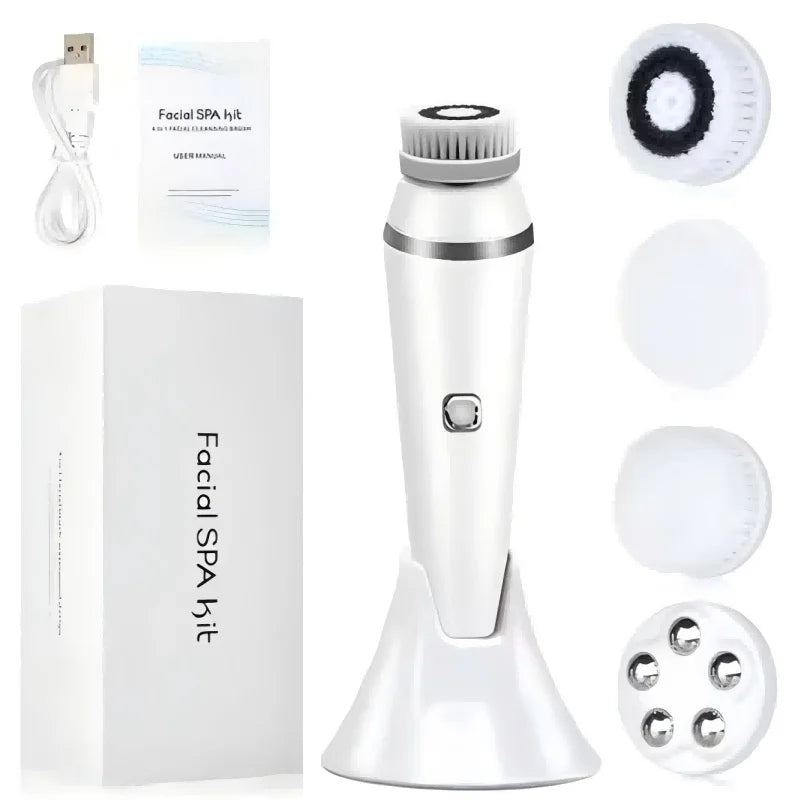 Waterproof IPX7 Electric Facial Cleansing Brush