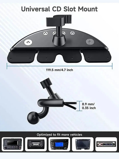 For Magsafe Phone Holder Magnetic Car CD Slot Mount Support