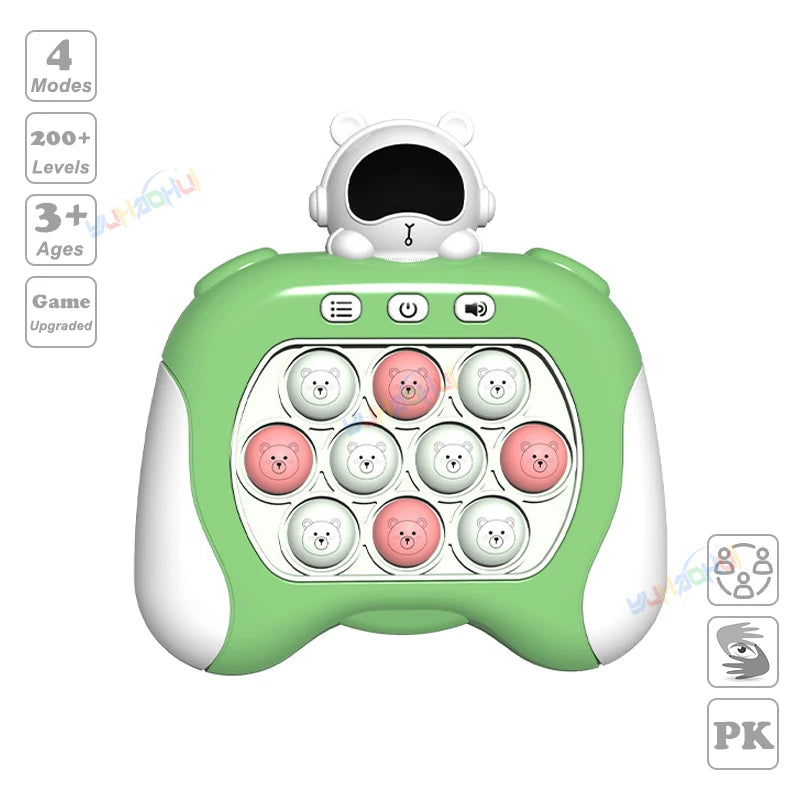 Electronic Pop Light Up Game Handle Toys for Children