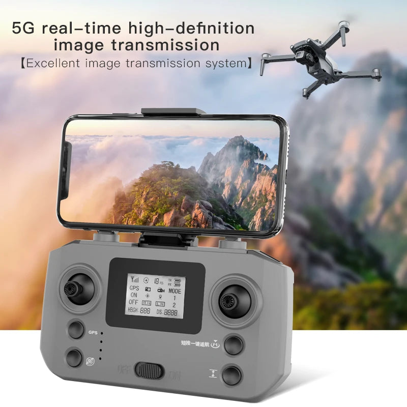 New L600 PRO MAX/PRO GPS Drone 5KM 4K Professional