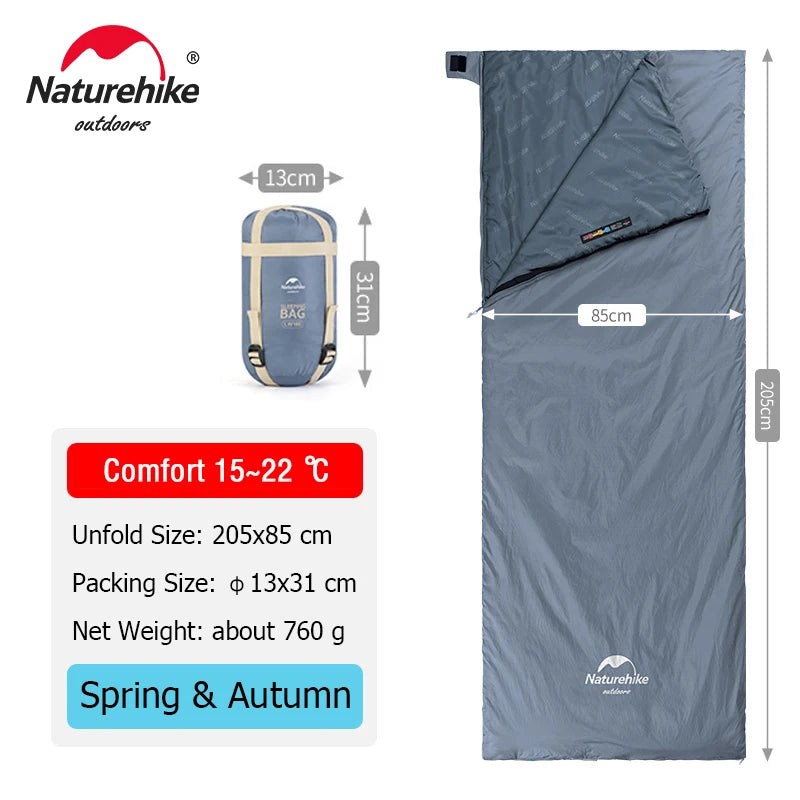Naturehike lw180 Sleeping Bag Ultralight Cotton Outdoor
