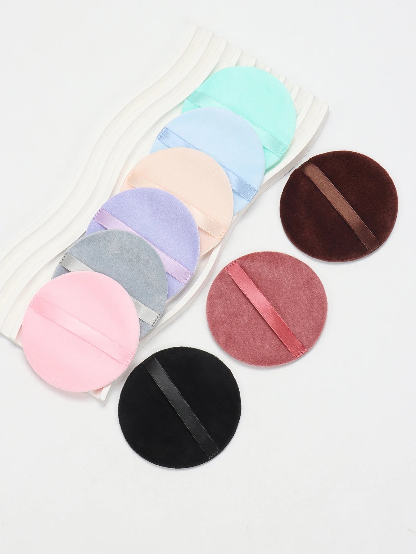 10Pcs Makeup Remover Pads Can Be Soaked in Water