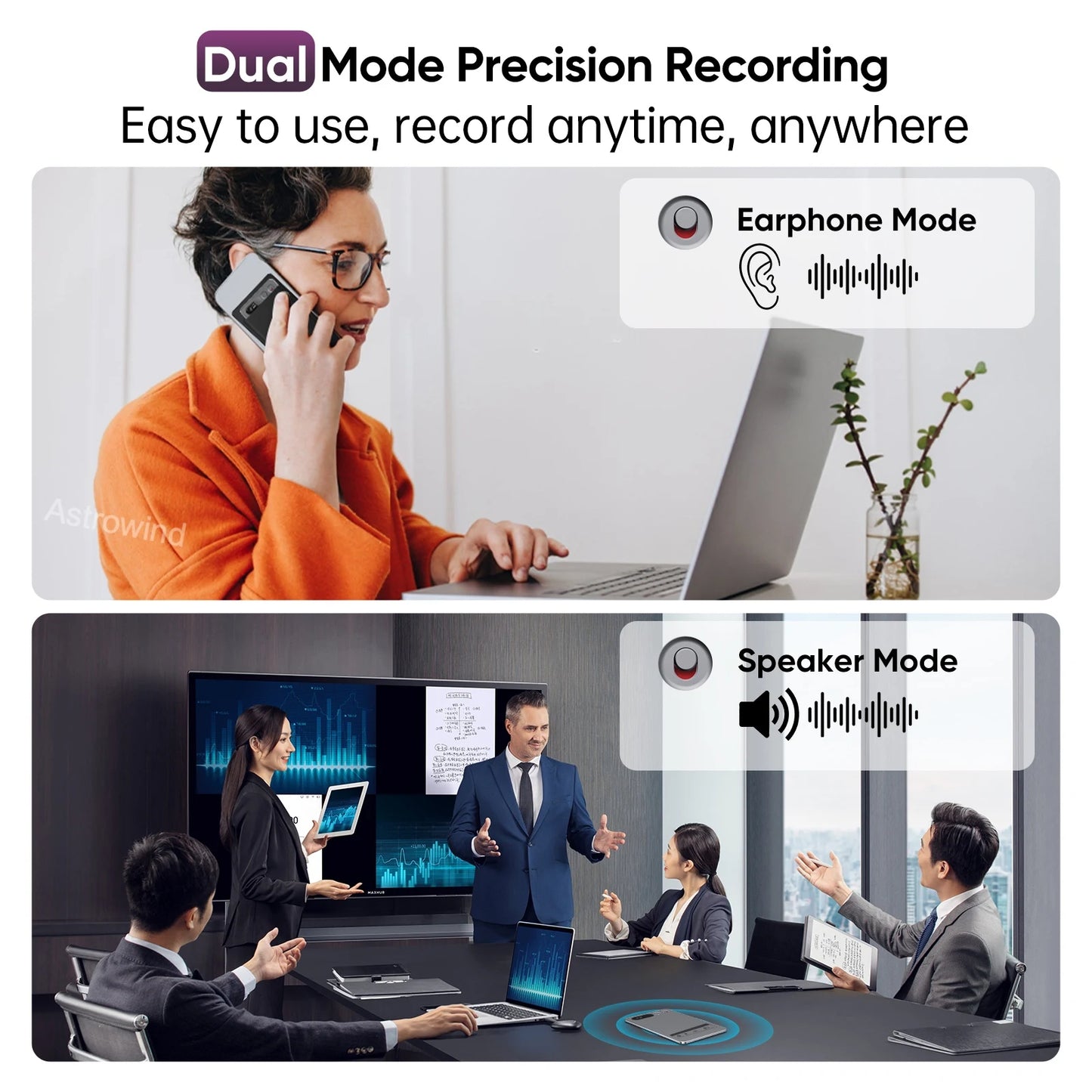 AI Voice Recorder 118 Languages ChatGPT-4  Transcribe