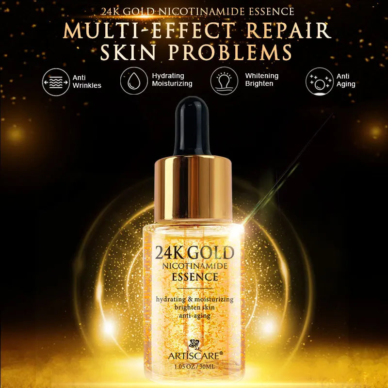 ARTISCARE 24K Gold Serum 3pcs/SET for Anti Dark Circles Eye Cream Moisturizing