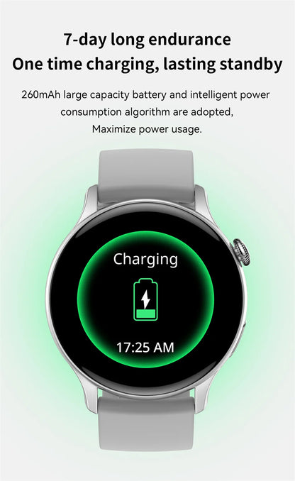NFC Smart Watch Amoled HD GPS Track Sports Heart Rate