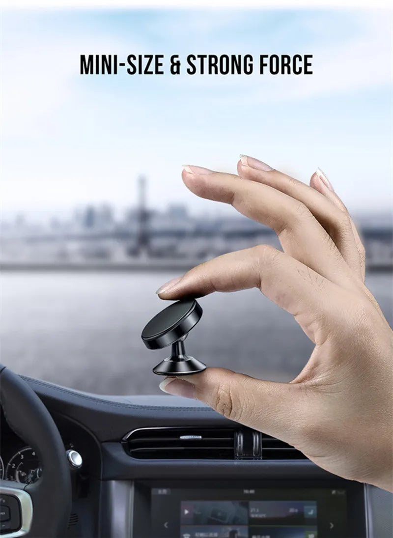 Magnetic Car Phone Holder Magnet Mount Bracket Stick on Car Dashboard