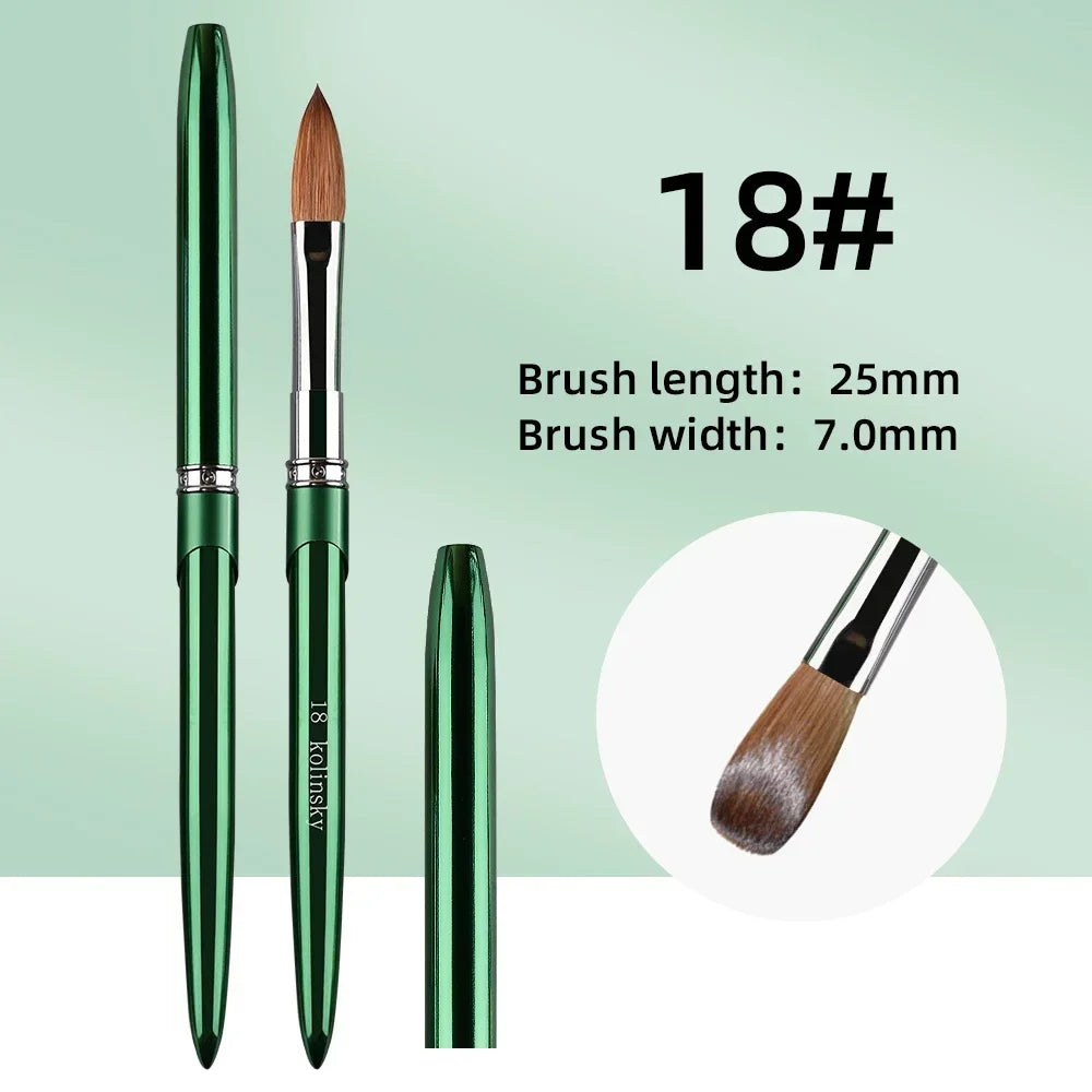 New High Quality Kolinsky Acrylic Nail Brush Nail Tool