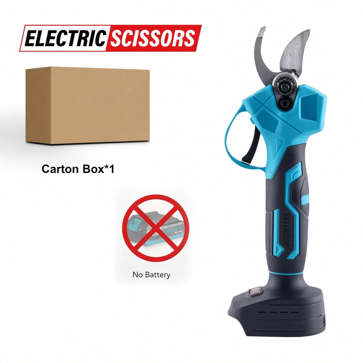 18V Cordless Electric Pruning Shears Brushless Secateurs
