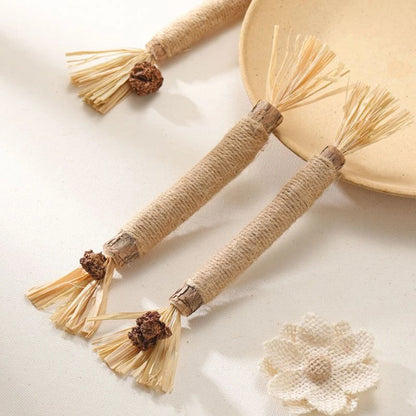 Popular Wood Polygonum teasing cat toy snacks self-hi