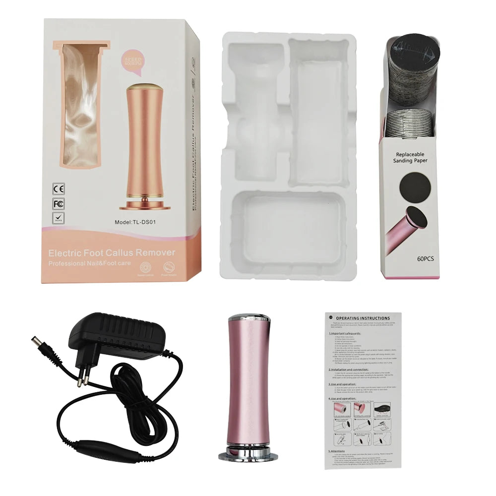 Electric Foot Callus Remover Foot Care File Heels
