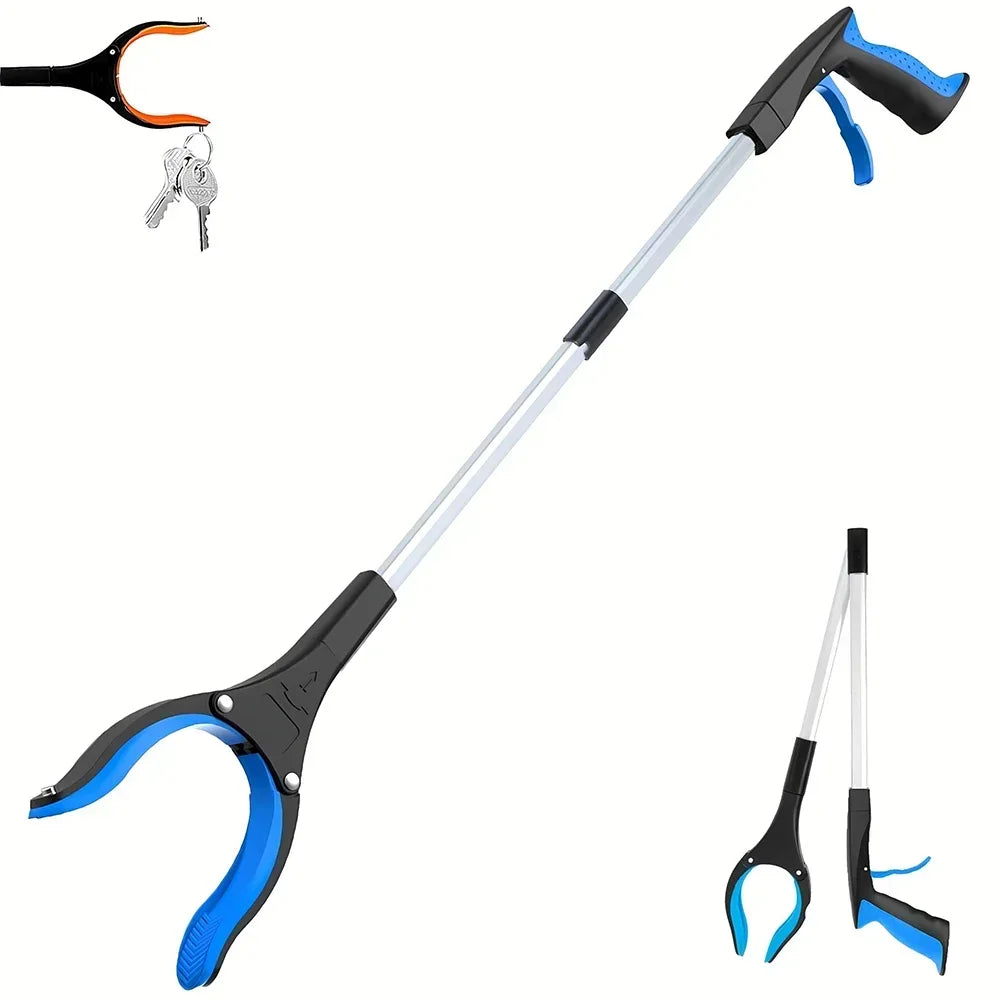 Extra Long Grabber Reacher with 360°Rotating Jaw