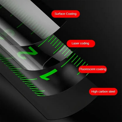 Fluorescent Tape Measure Precision Thickened Scale
