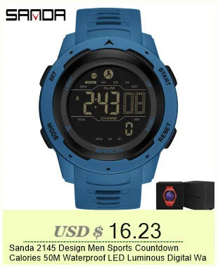 Simple Luxury Student Quartz Watch Clock Gift Outdoor