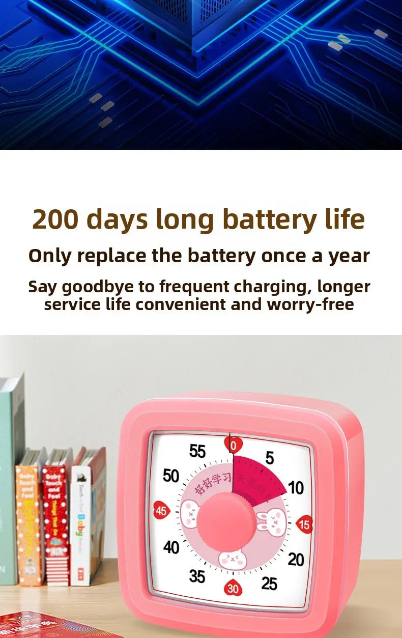 Hot-selling Visual Timer 60 Minutes Countdown Suitable