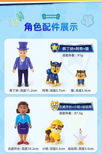 Original Paw Patrol Mayor Goodway Figure Set Children Toy