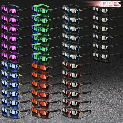 Fashion Vintage Square Sunglasses Men Women Eyewear
