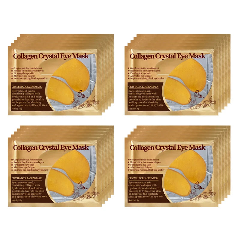 Gold Collagen Crystal Eye Mask Moisturizing Skin Care