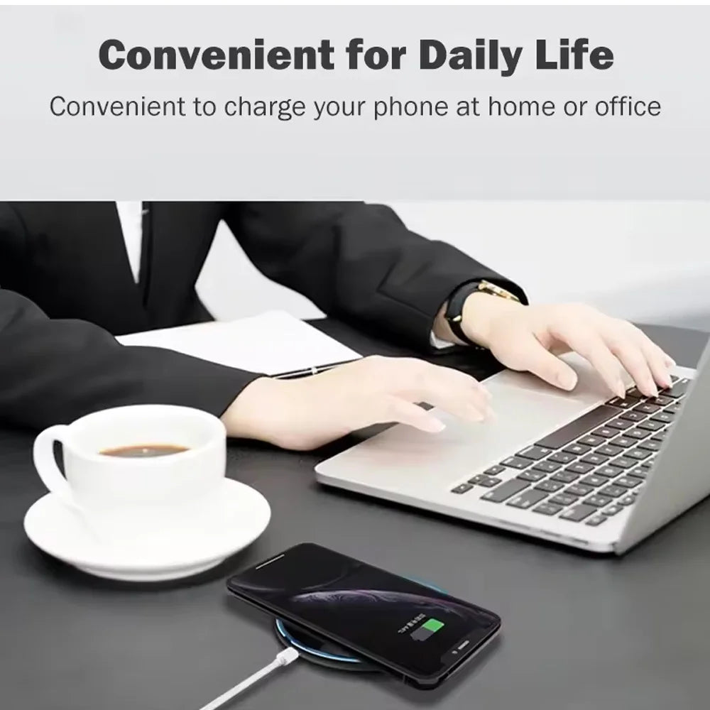 30W Wireless Charger Pad Phone Chargers Induction Fast Charging