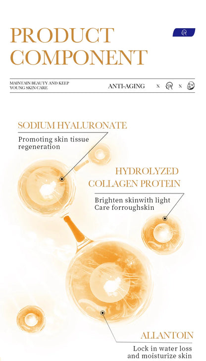 Collagen Anti Wrinkle Facial Mask Anti Aging Fade Fine Lines