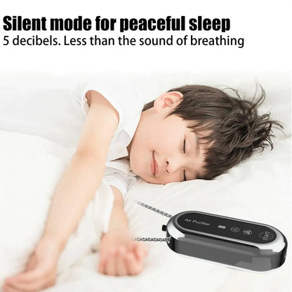 Air Purifier Travel Size Portable Air Cleaner Necklace