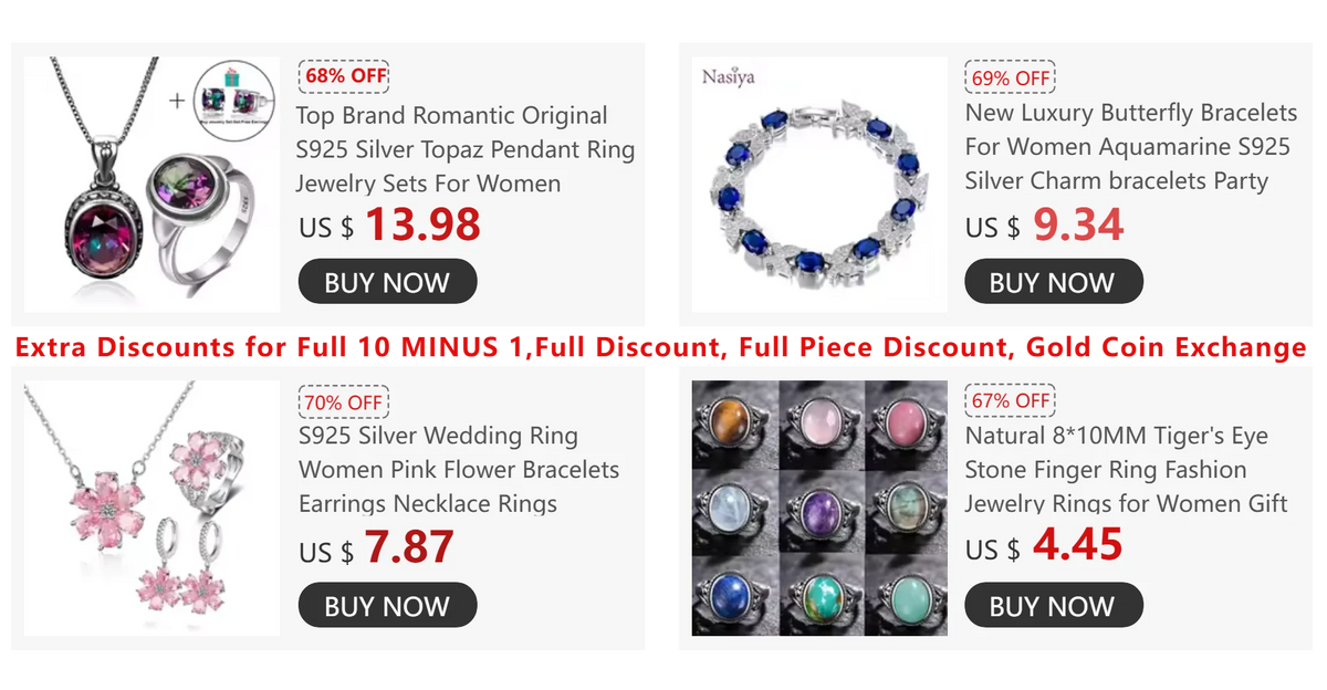 Women's Jewelry S925 Silver Rings