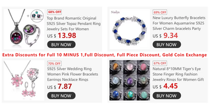 Women's Jewelry S925 Silver Rings