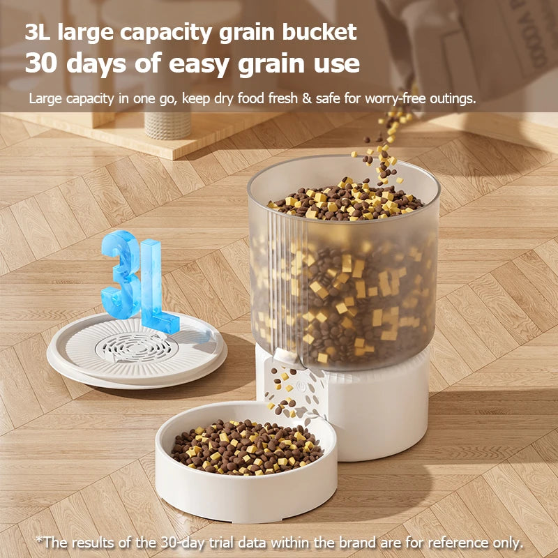 3L Smart Pet Feeder Tuya APP 2.4G WIFI Remote Control