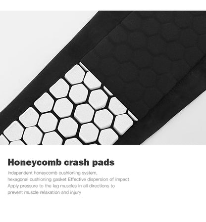 1 PC Leg Sleeves Shin Guards Shockproof Honeycomb