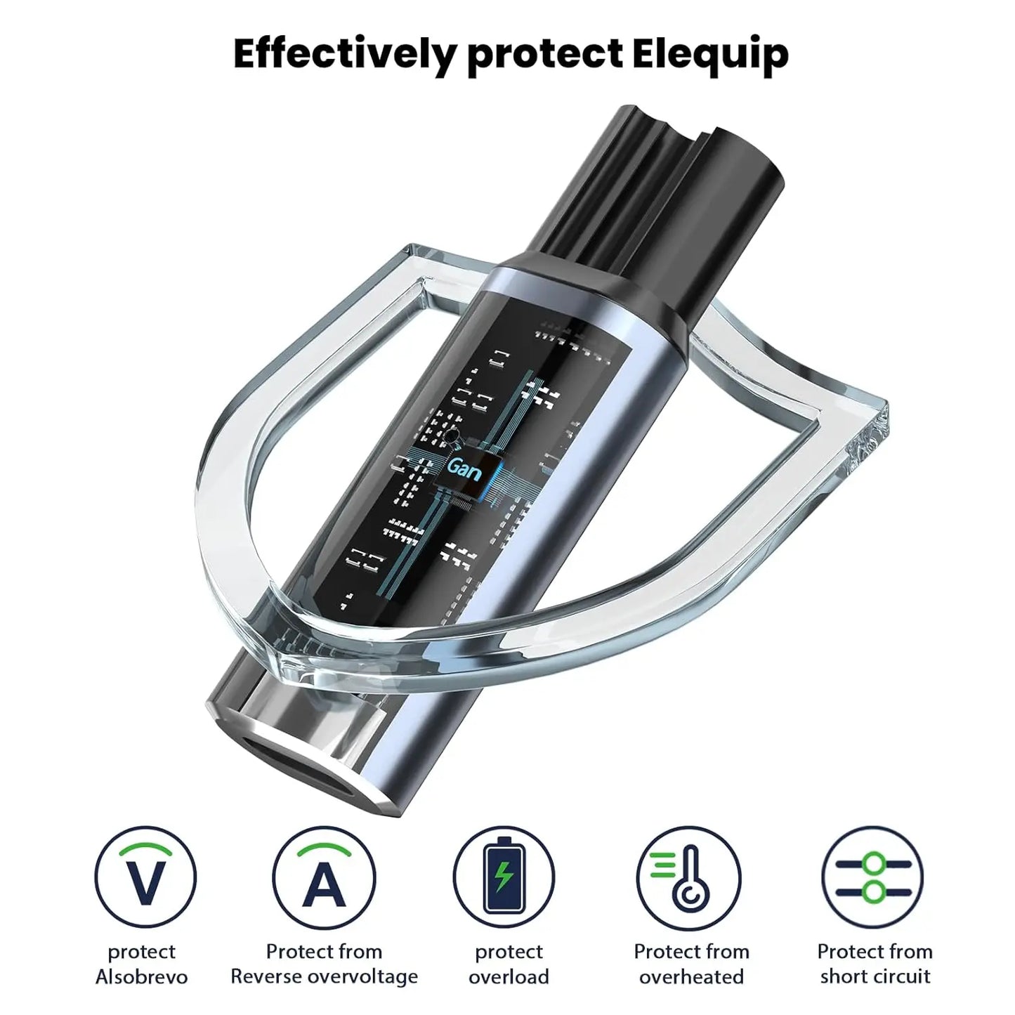 LISI 15V HQ8505 Type-C Shaver Adapter Charging Converter