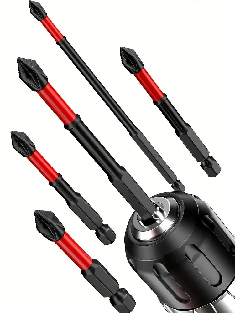 Magnetic Non-Slip Drill Bit Set for Electric and Hand Drivers