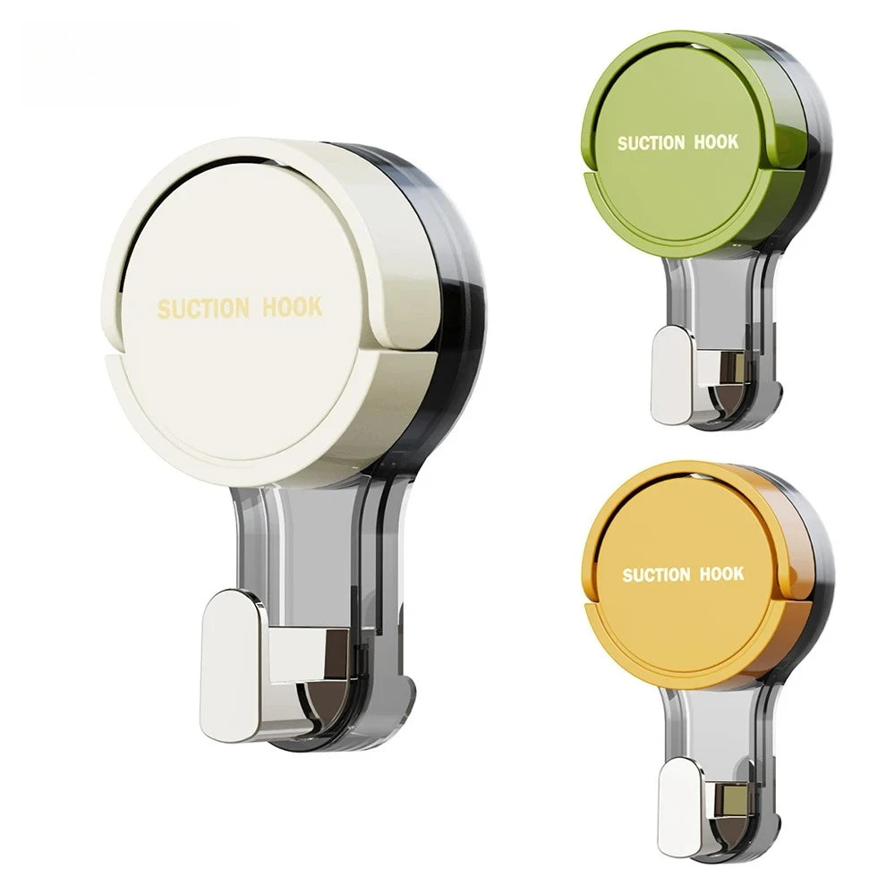 Strong Vacuum Suction Hooks Traceless No-Drilling Adhesive