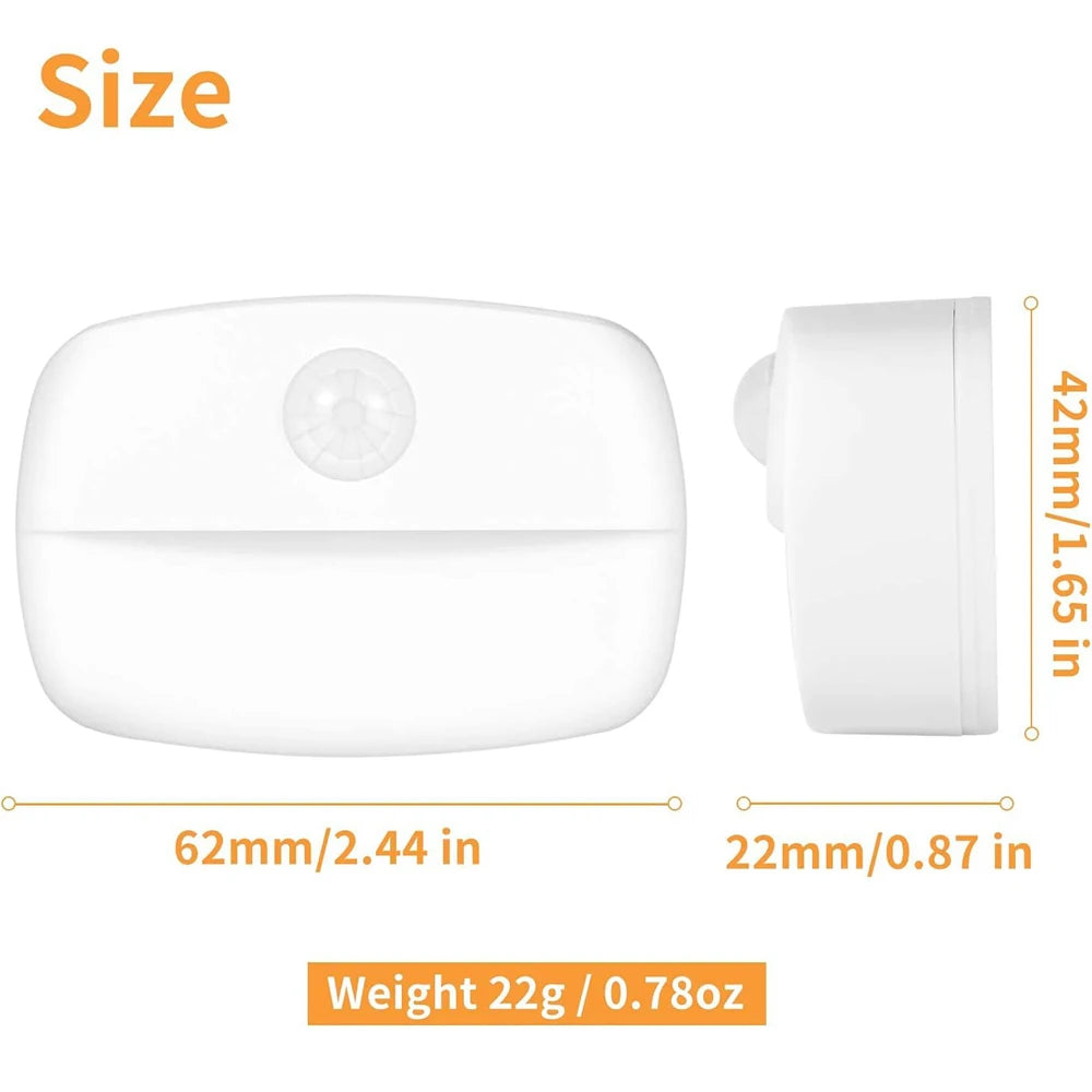 LED Auto ON/OFF Smart Night Lamp Under Cabinet Light