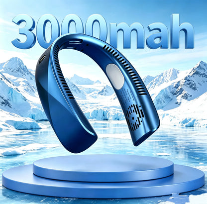 8000mAh USB Hanging Neck Fan Portable Bladeless